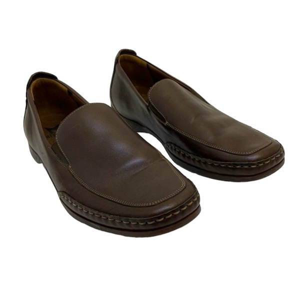 Mephisto Other - Mephisto Men's Brown Leather Cool Air Slip On Casual Loafer - Size 10 1/2